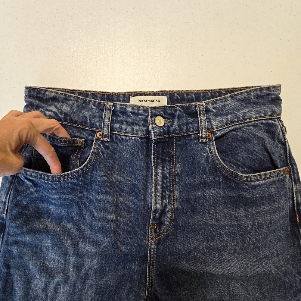 Reformation Margot High Rise Flare Jeans 30x33 70s Retro - Picture 10 of 14